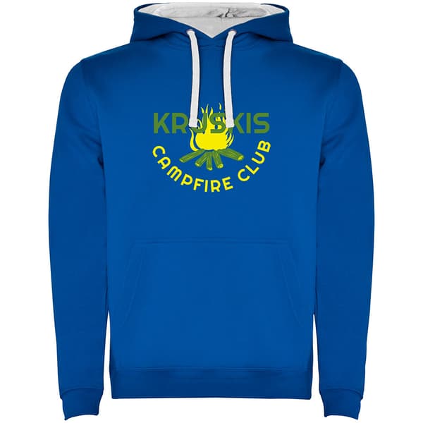 Kruskis Campfire Club Huvtröja Blå 3XL Man
