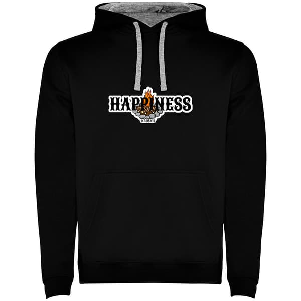 Kruskis Campfire Happiness Huvtröja Svart S Man