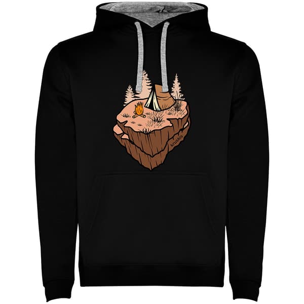 Kruskis Floating Rock Hættetrøje Sort 2XL Mand