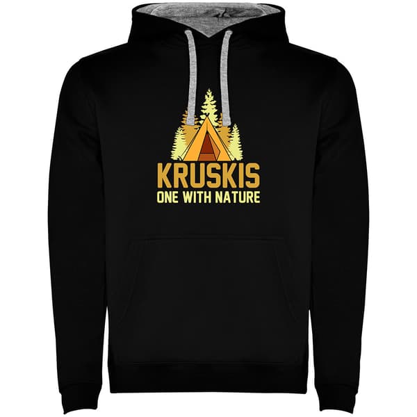 Kruskis One With Nature Huvtröja Svart S Man