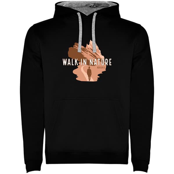 Kruskis Walk In Nature Hættetrøje Sort 2XL Mand