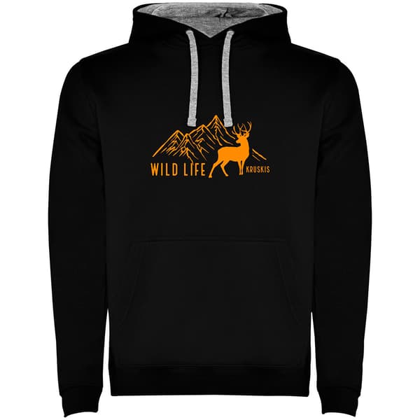 Kruskis Wild Life Huvtröja Svart S Man