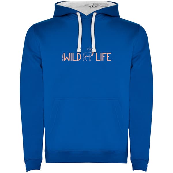 Kruskis Wildlife Huvtröja Blå 2XL Man