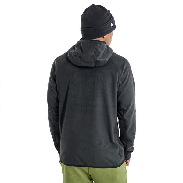 Burton Stockrun Wrist Sweatshirt Med Dragkedja Svart S Man