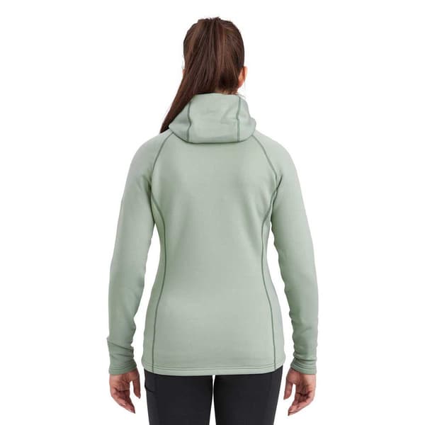 Montane Fury Tröja Med Huva Grönt L Kvinna