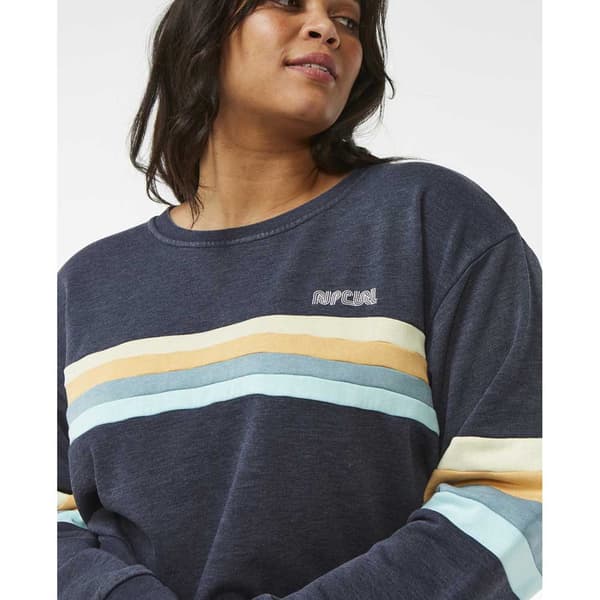 Rip Curl Surf Revival Panelled Tröja Blå 2XS Kvinna