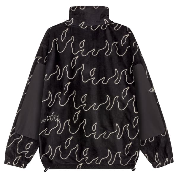 Grimey Voodoo Child Sweatshirt Med Dragkedja Svart L Man