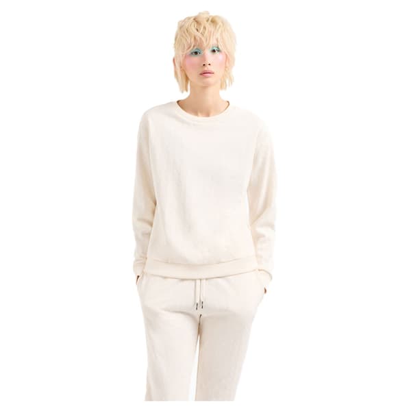 Armani Exchange 8nymlg_yje5z Tröja Vit XL Kvinna