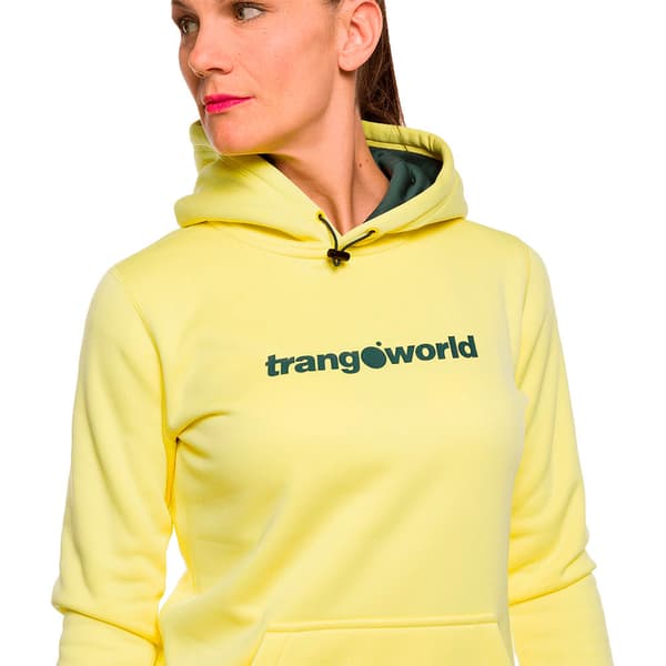 Trangoworld Poppi Hættetrøje Gul XS Kvinde