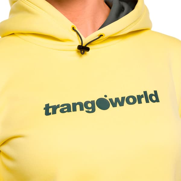 Trangoworld Poppi Hættetrøje Gul XS Kvinde