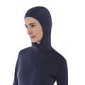 Pikkukuva 2 / 3: Icebreaker Merino 200 Realfleece Descender Kokovetoketjullinen Collegepaita Harmaa M Nainen