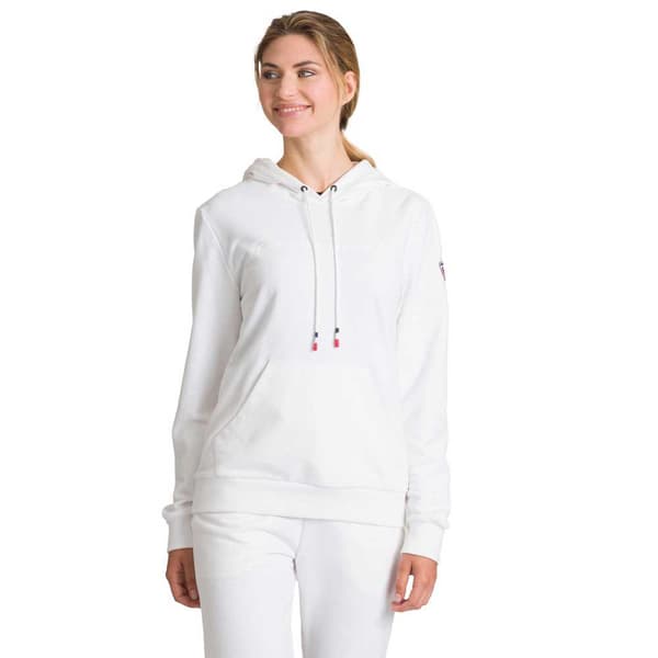 Rossignol Logo Ft Tröja Med Huva Vit S Kvinna