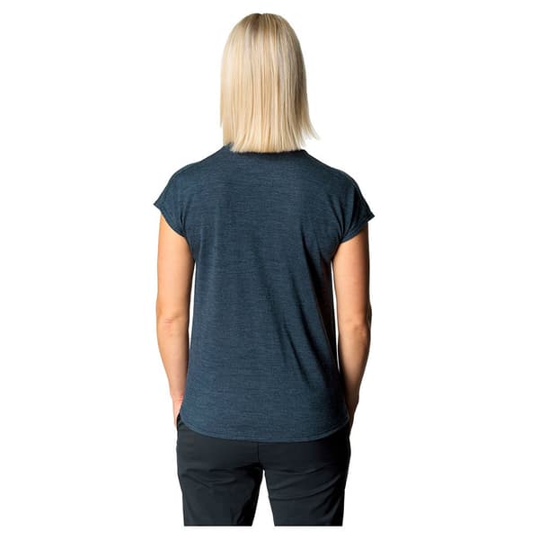 Houdini Activist T-shirt Med Korta ärmar Blå XS Kvinna