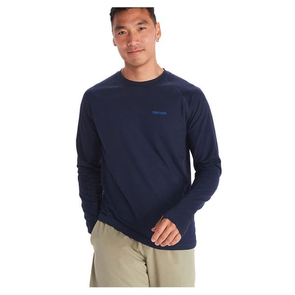 Marmot Windridge T-shirt Med Lange ærmer Grå M Mand