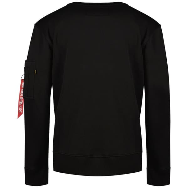 Alpha Industries College Camo Collegepaita Musta S Mies