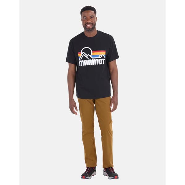 Marmot Coastal T-shirt Med Korta ärmar Svart M Man