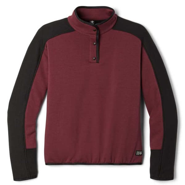 Mountain Hardwear Camplife Halv Lynlås Sweatshirt Rød M Kvinde
