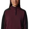 Miniatyrbillede 5 af 5: Mountain Hardwear Camplife Halv Lynlås Sweatshirt Rød M Kvinde
