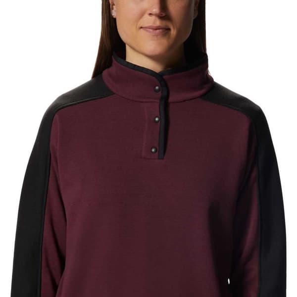 Mountain Hardwear Camplife Halv Lynlås Sweatshirt Rød M Kvinde