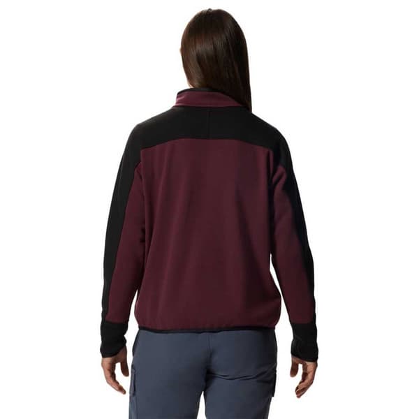 Mountain Hardwear Camplife Halv Lynlås Sweatshirt Rød M Kvinde