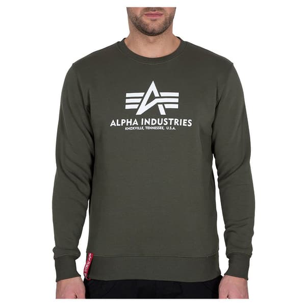 Alpha Industries Basic Tröja Grönt 2XL Man
