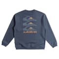 Miniatyrbillede 4 af 5: Quiksilver Screen Sweatshirt Blå 16 Years Dreng