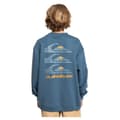 Miniatyrbillede 2 af 5: Quiksilver Screen Sweatshirt Blå 16 Years Dreng