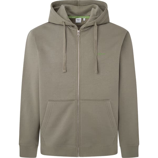 Pepe Jeans New Joe Sweatshirt Med Lynlås Grøn 2XL Mand