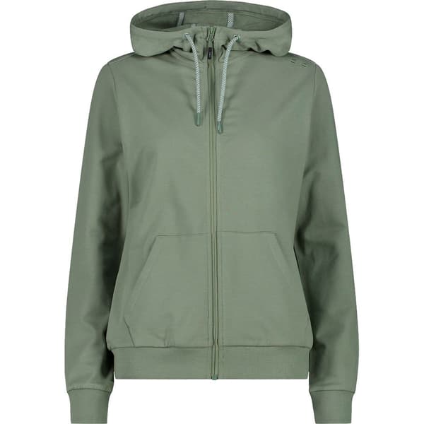 Cmp 31d4276 Sweatshirt Med Lynlås Grøn 48 Kvinde