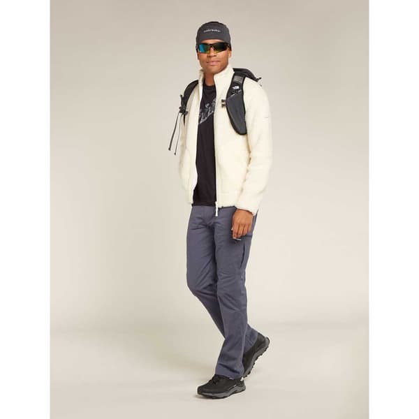 Icebreaker Merino 150 Tech Lite Natural Ski Tour Lyhythihainen T-paita Musta S Mies