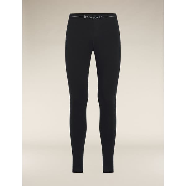Icebreaker Merino Core Heavyweight Leggings Sort S Mand