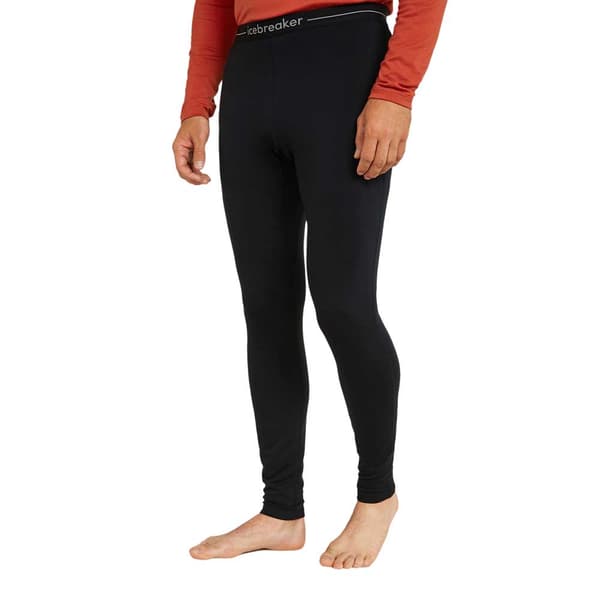 Icebreaker Merino Core Heavyweight Leggings Sort S Mand