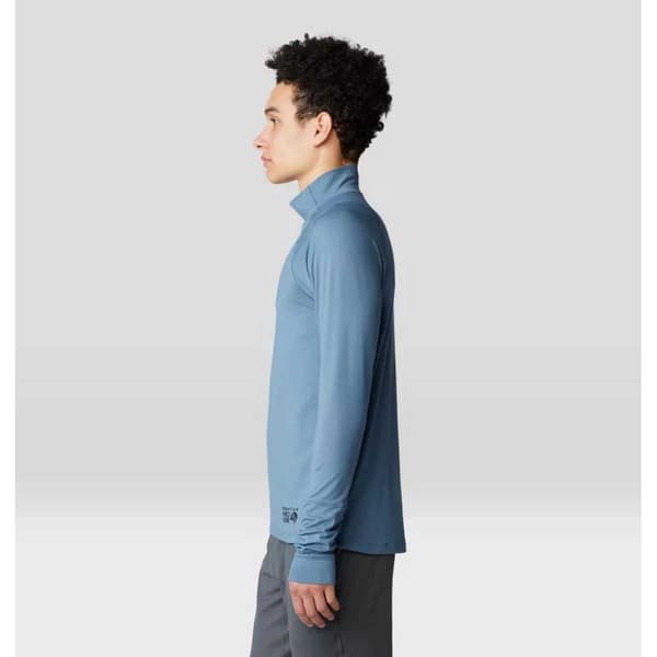 Mountain Hardwear Butter™ T-shirt Med Lange ærmer Blå L Mand