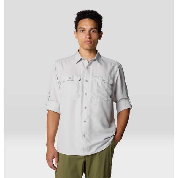 Mountain Hardwear Canyon™ T-shirt Med Lange ærmer Hvid M Mand
