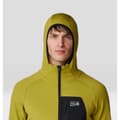 Miniatyrbild 4 av 7: Mountain Hardwear Polartec® Power Grid™ Sweatshirt Med Dragkedja Gul M Man