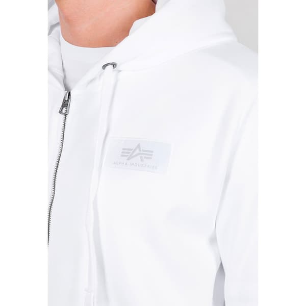 Alpha Industries Back Print Kokovetoketjullinen Collegepaita Valkoinen 2XL Mies