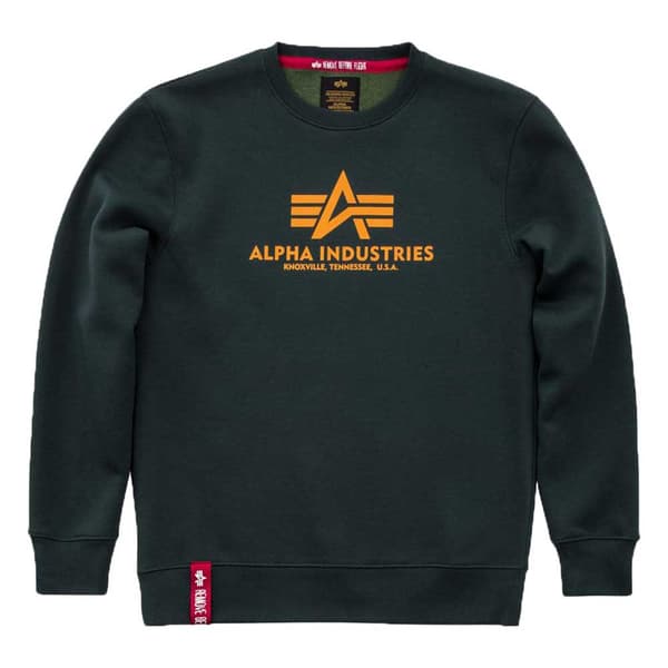 Alpha Industries Basic Tröja Grönt XS Man