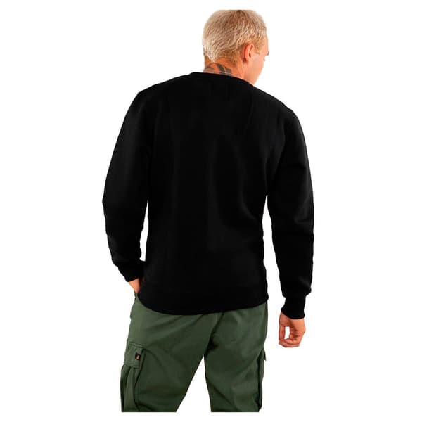 Alpha Industries Basic Small Logo Tröja Svart S Man