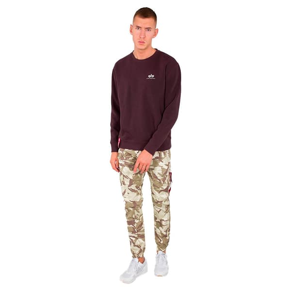 Alpha Industries Basic Small Logo Tröja Svart L Man