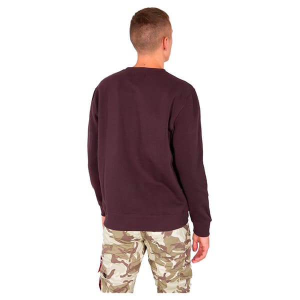 Alpha Industries Basic Small Logo Tröja Svart L Man