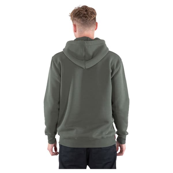 Alpha Industries Basic Small Logo Huvtröja Grönt L Man