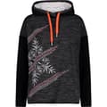 Miniatyrbillede 1 af 2: Cmp Sweat Fix Hood 32e0466 Hættetrøje Grå XS Kvinde
