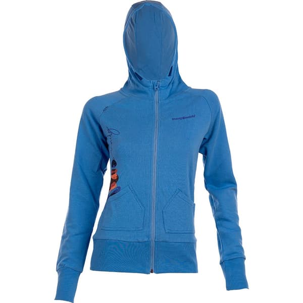Trangoworld Serenity Sweatshirt Med Dragkedja Blå XS Kvinna
