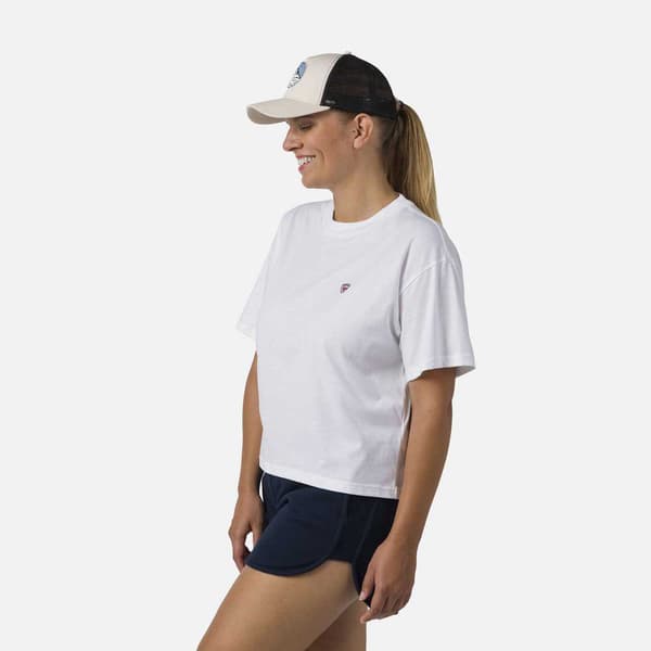 Rossignol Rllwy07 T-shirt Med Korte ærmer Hvid L Kvinde