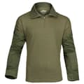 Miniatyrbillede 3 af 4: Invadergear Combat T-shirt Med Lange ærmer Brun XS Mand