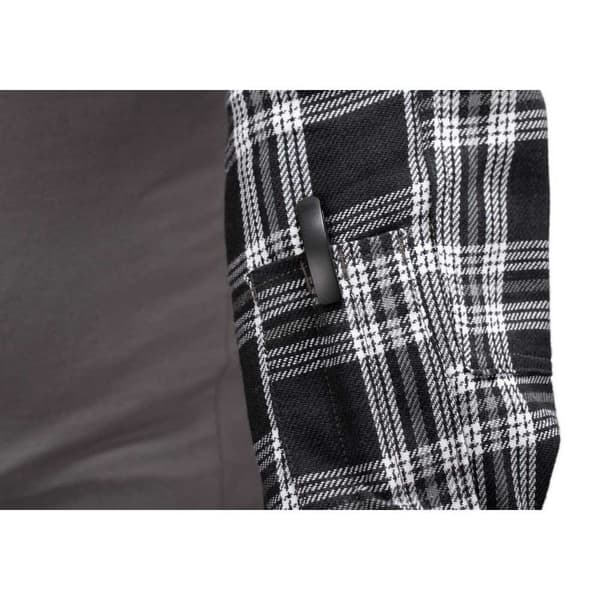 Invadergear Flannel Combat T-shirt Med Lange ærmer Grå XS Mand