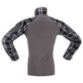 Miniatyrbillede 2 af 7: Invadergear Flannel Combat T-shirt Med Lange ærmer Grå XS Mand