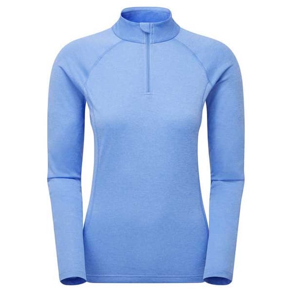 Montane Dart Half Zip Pitkähihainen T-paita Sininen M Nainen