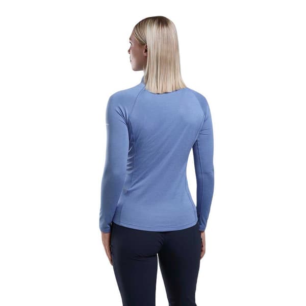 Montane Dart Half Zip Pitkähihainen T-paita Sininen M Nainen
