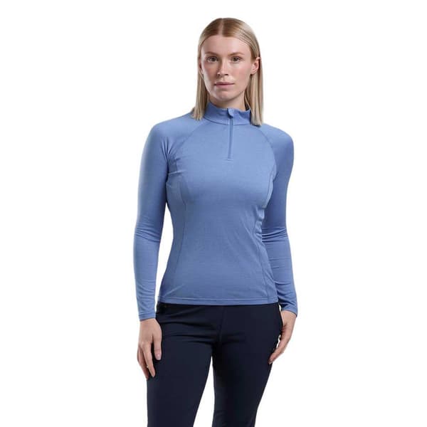 Montane Dart Half Zip Pitkähihainen T-paita Sininen M Nainen